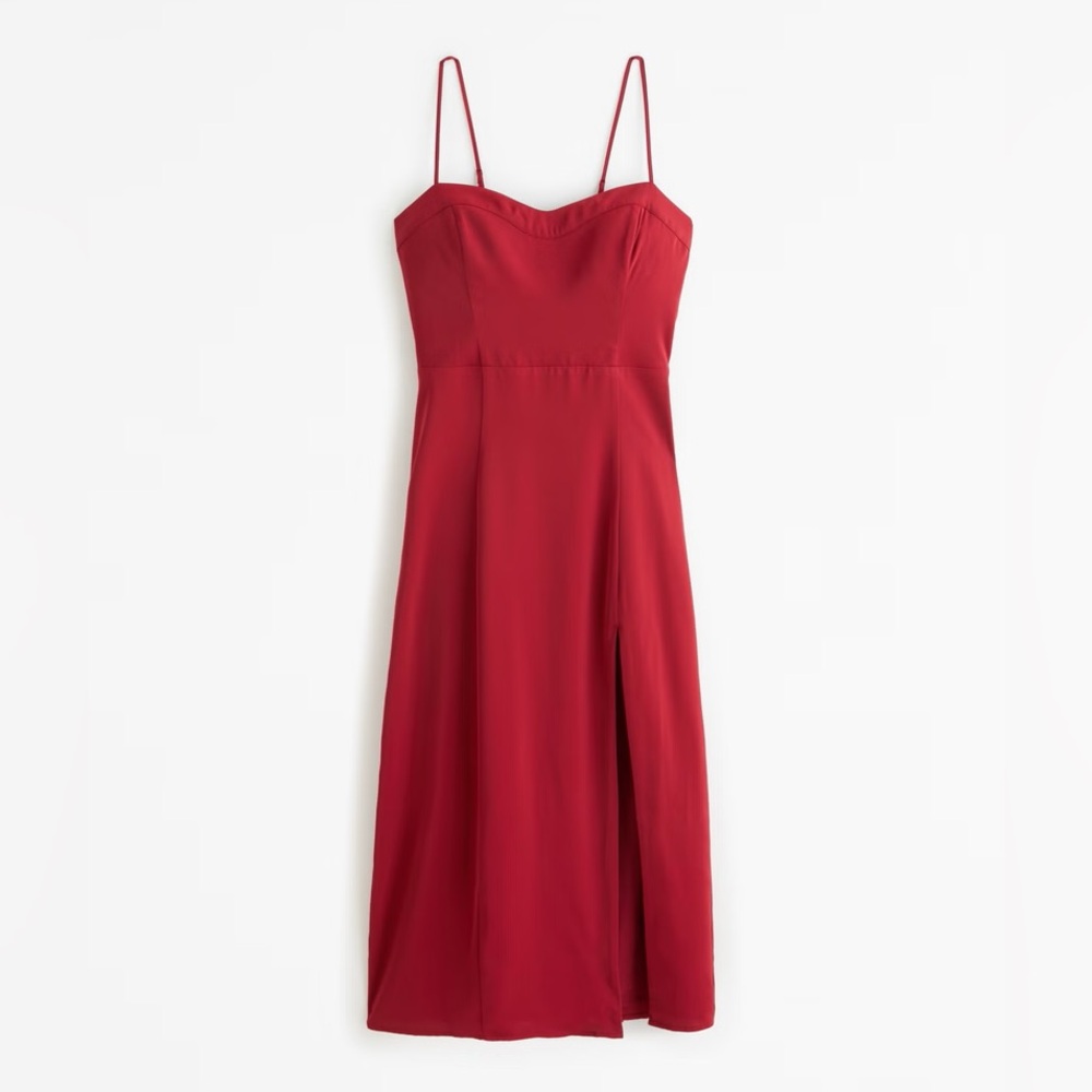 Abercrombie & Fitch Red Camille Dress